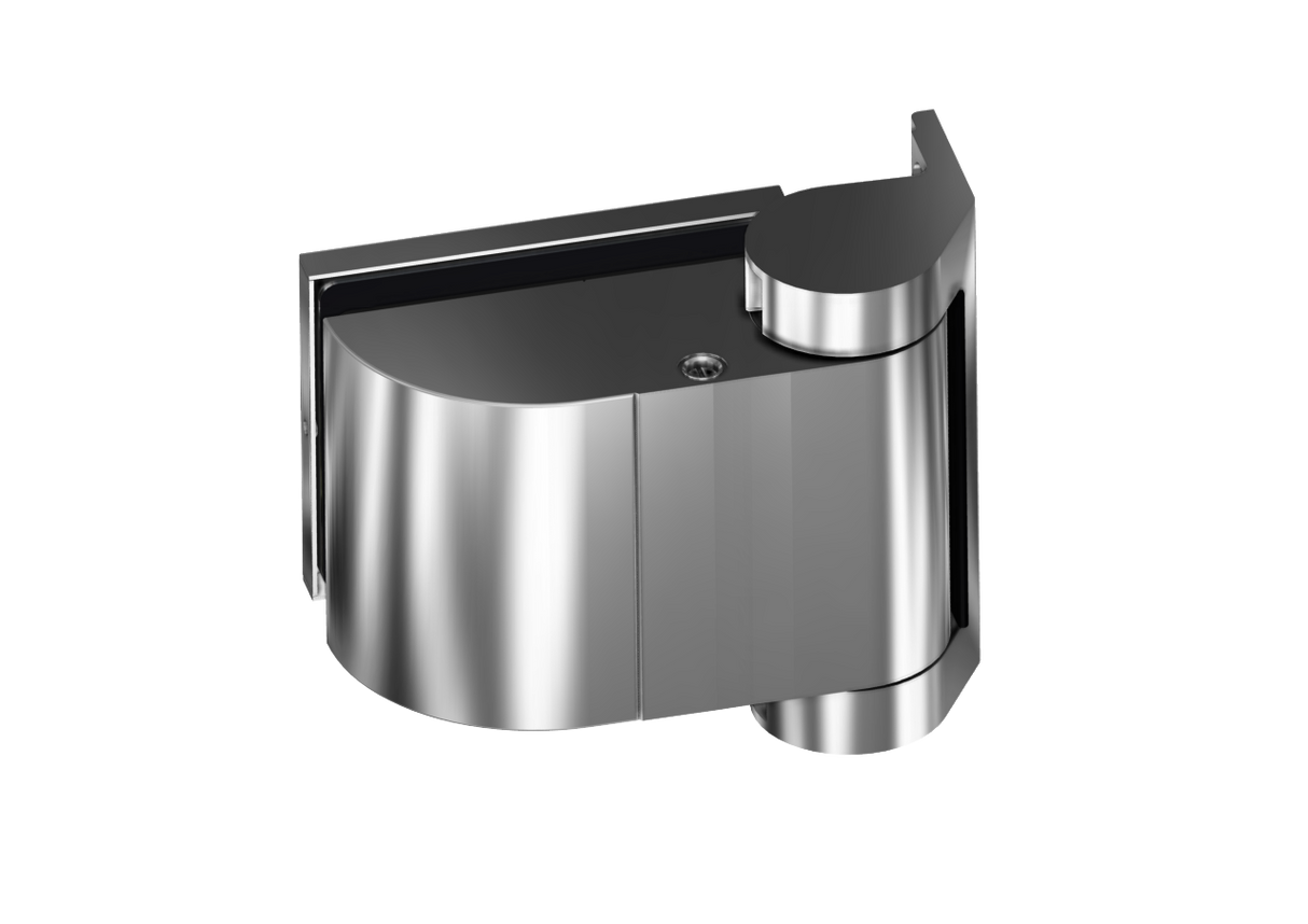 CAS4L80S Latus 80 No Hold Open Round Centre Plate Mount Hydraulic Hinges