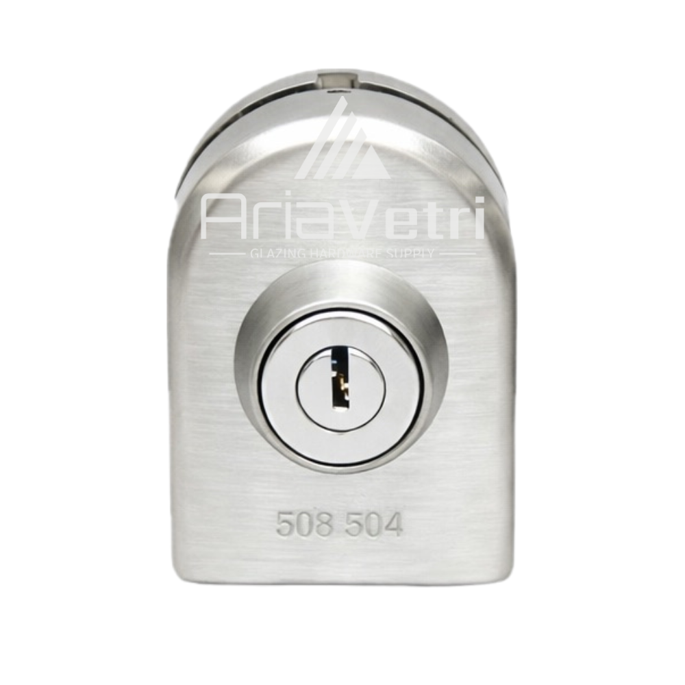 ALD421 Slip on Oval Deadbolt Glass to Wall Lock