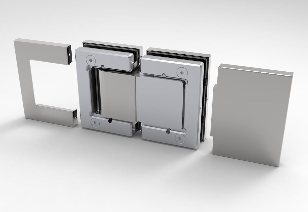 CAS4LVDS Latus Glass to Glass 180-degree Free Swinging Hinge