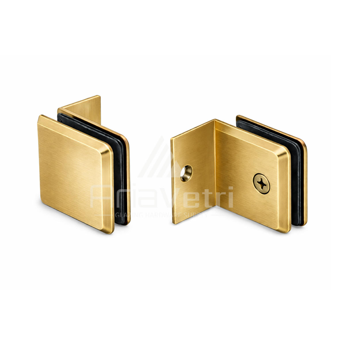 ABC33 Beveled Wall Mount Clamp with Small Leg