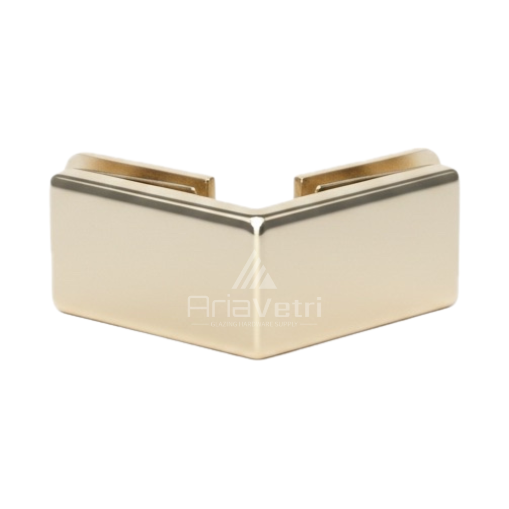 ABGC135 Beveled 135 Degree Fixed Glass To Glass Panel Clamp