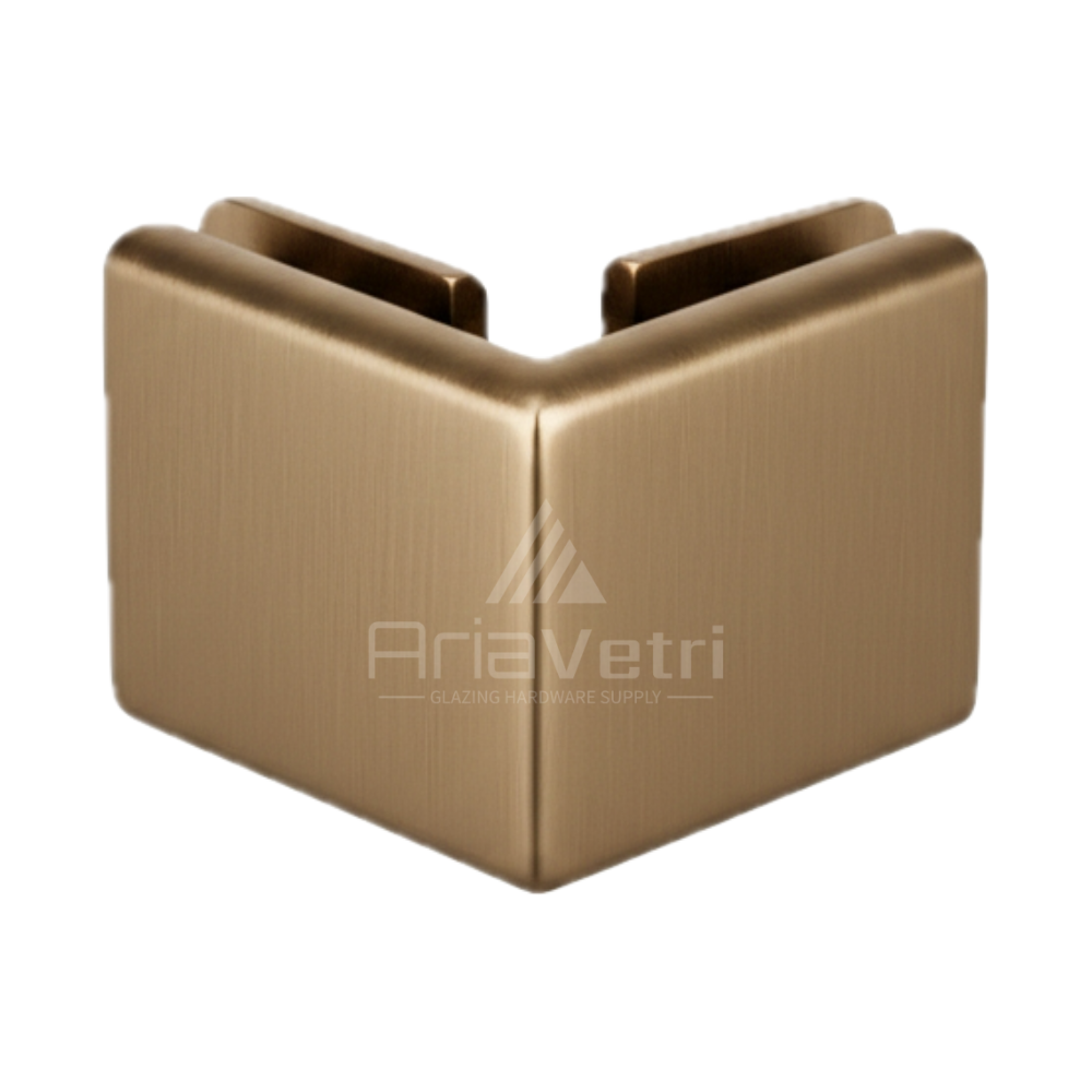 ABGC90 Beveled 90 Degree Glass-To-Glass Clamp