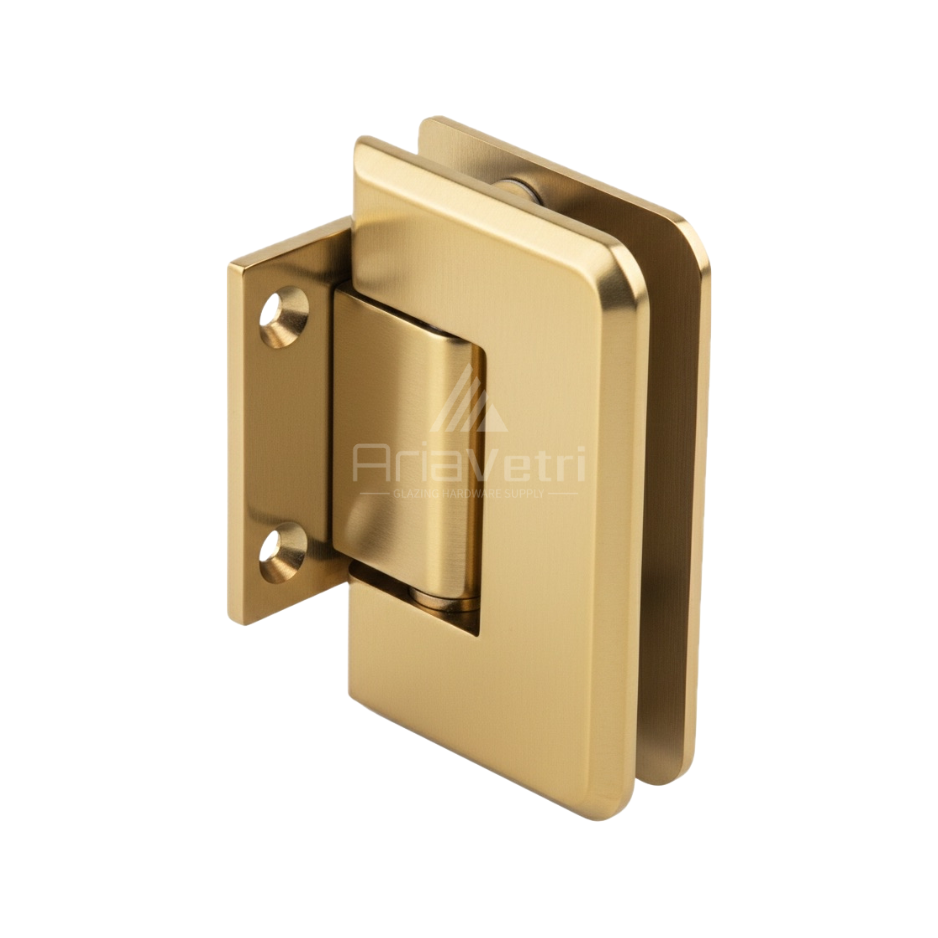 AC074 Heavy Duty Wall mount Woodstock Short Back plate Radius Bevelled Edge
