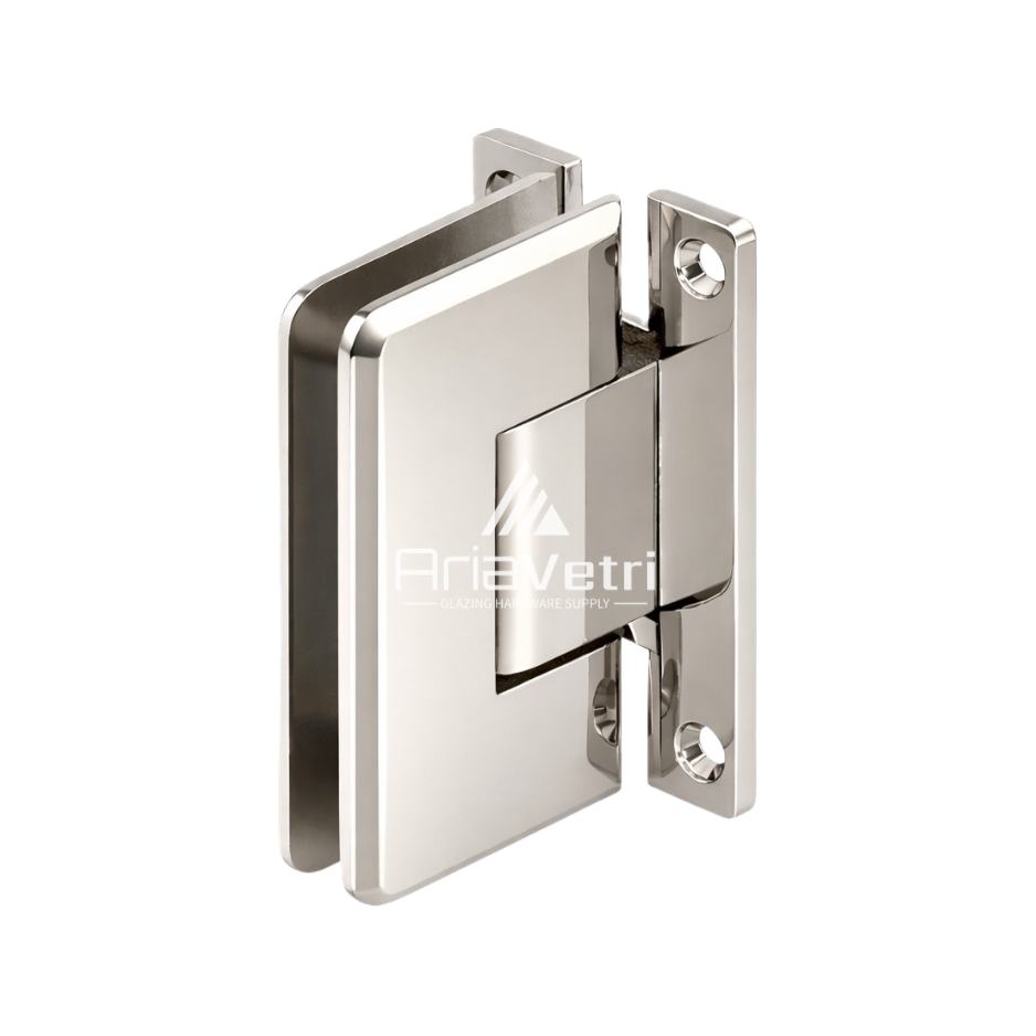 AC337 Heavy Duty Wall mount Adjustable Woodstock Radius Corner Hinge