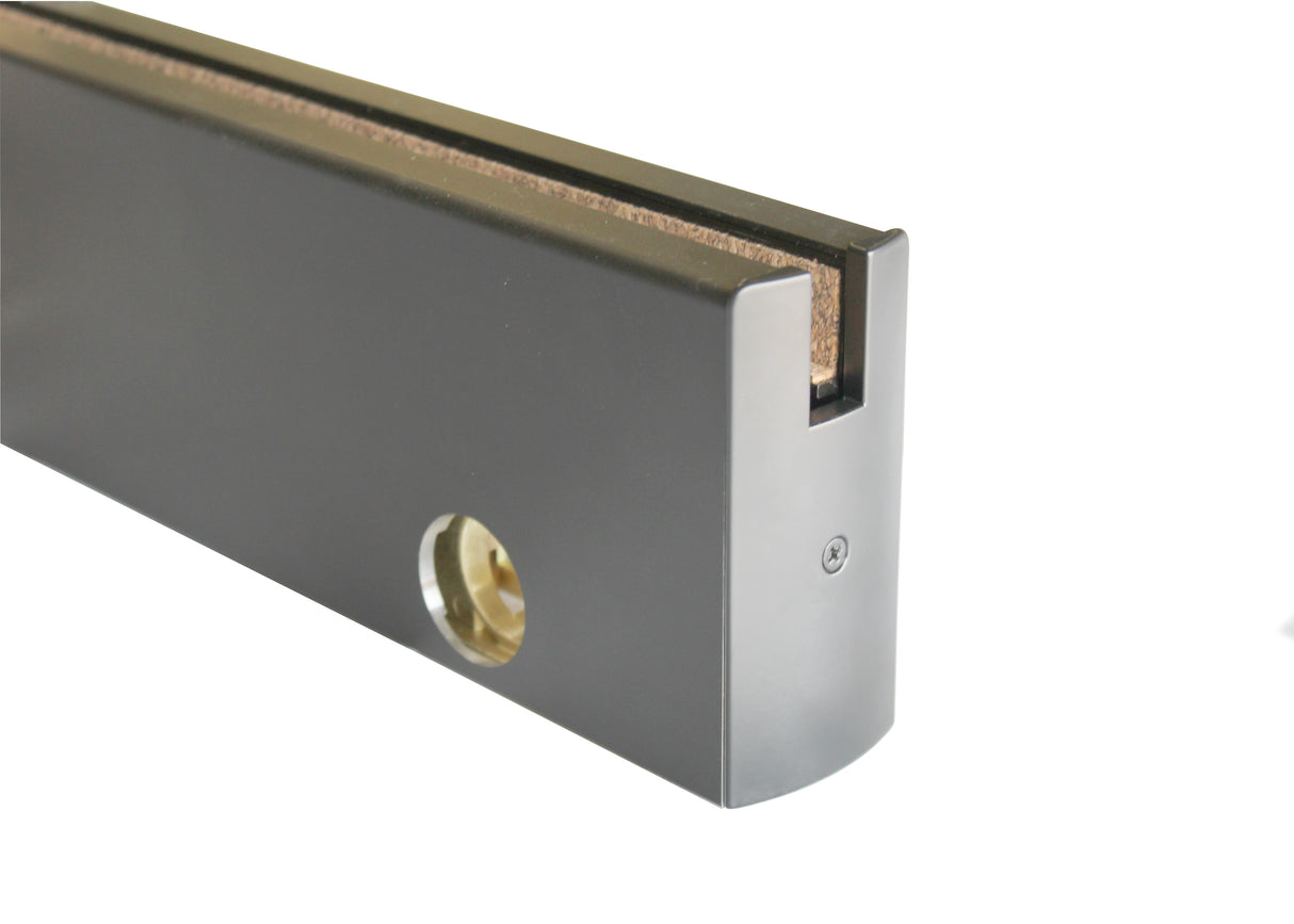 ADRC1236L 4" Square Door Rail 35-3/4" With Closer with Lock