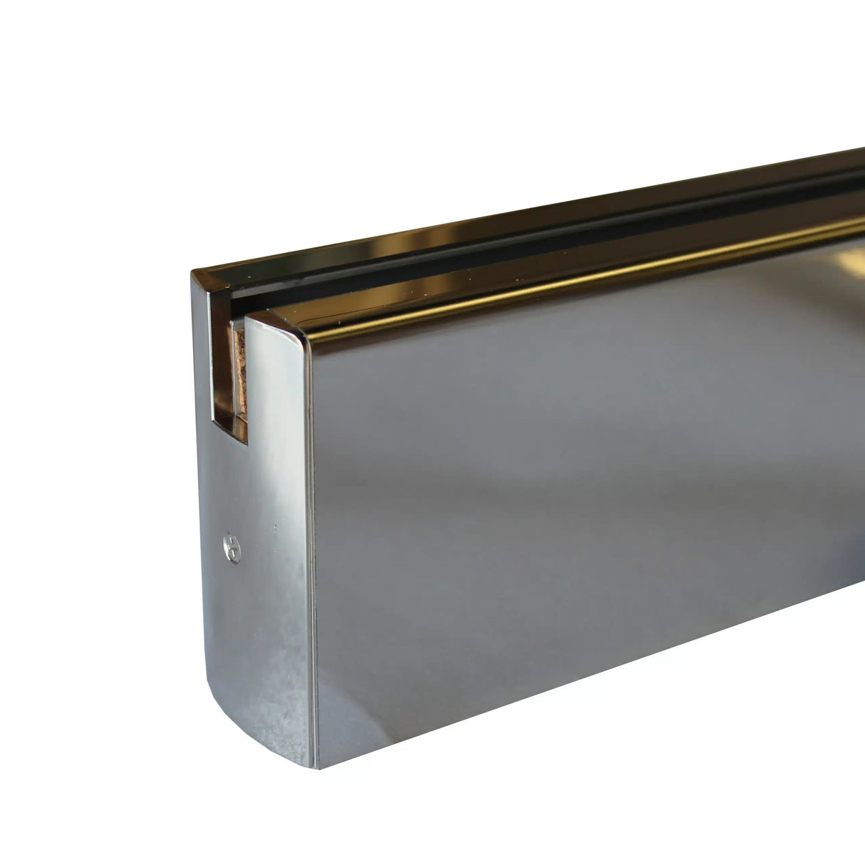 ADRC1236 4" Square Door Rail 35-3/4" With Closer No Lock