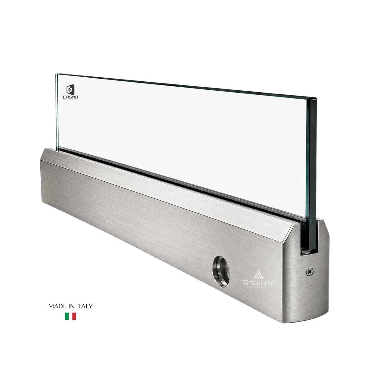 ADRTC1236L 4" Tapered Door Rail 35-3/4 with Closer and Lock