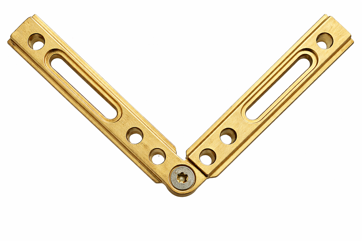 AFC373 Adjustable Brass Fixed Corner for Deluxe Header Kit
