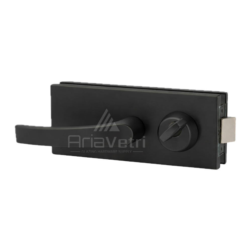 AL900 Glass Mounted Latch with Lock