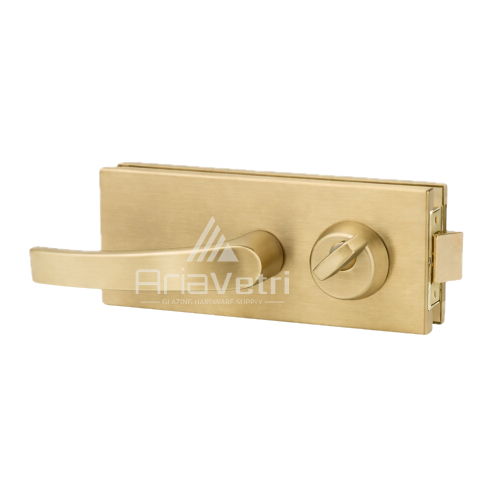 AL900 Glass Mounted Latch with Lock