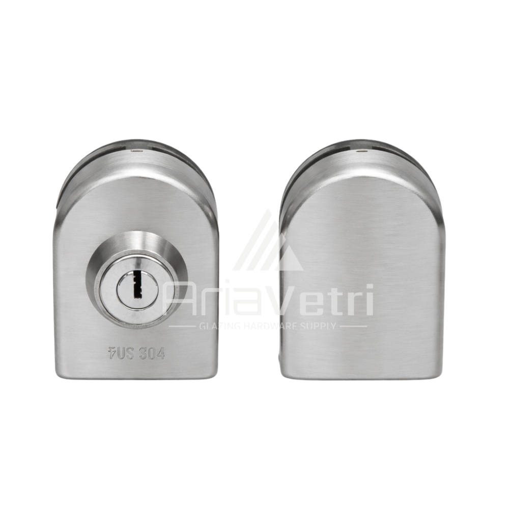 ALD416 Slip on Oval Deadbolt Glass to Glass Lock