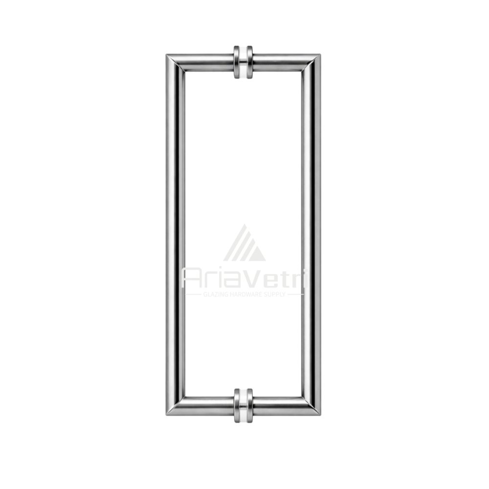 AM24X24 Mitered Tubular Back-to-Back Pull Handle 24"