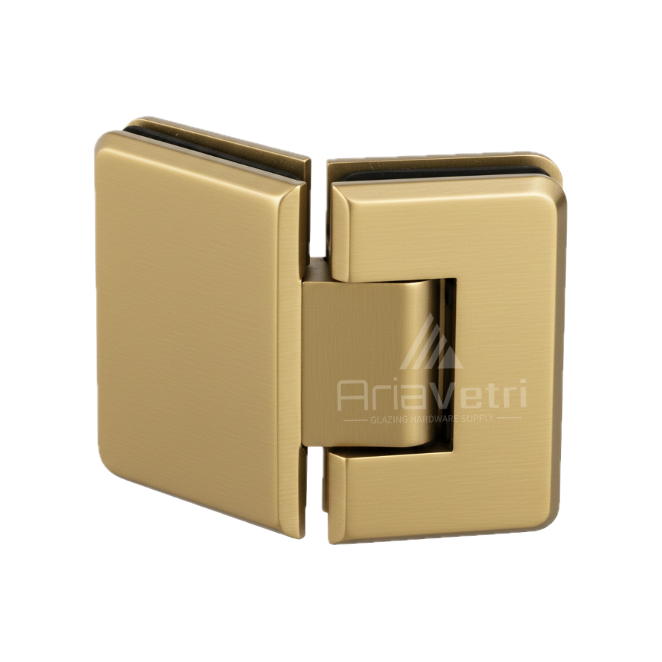AP045 Glass to Glass 135 (045) degree Portugal Radius Corner Hinge