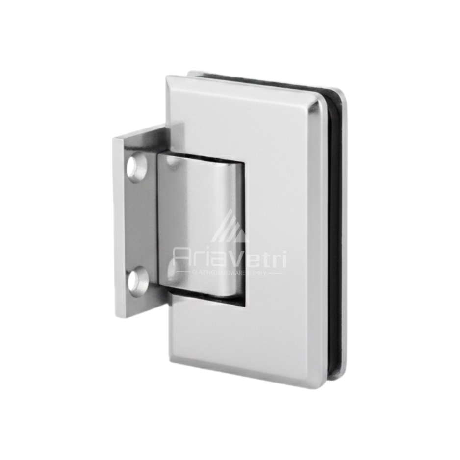 AP074 Wall Mount Portugal Short Backplate Radius Corner hinge