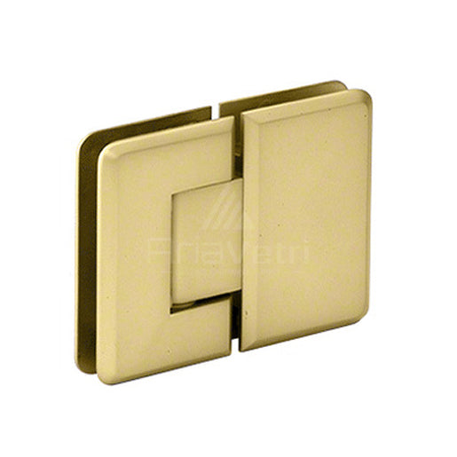 AC180 Heavy Duty Glass to Glass 180 Woodstock Radius Corner Hinge