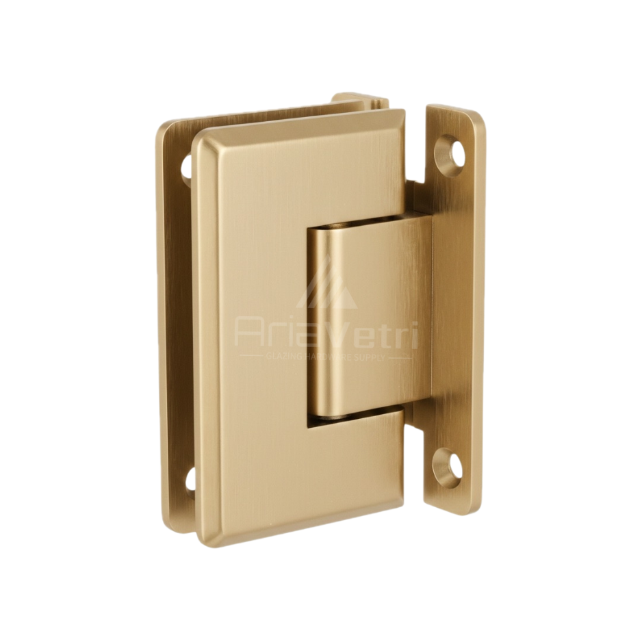 AP337 Adjustable Wall Mount Portugal Radius Corner Beveled Edges Hinge
