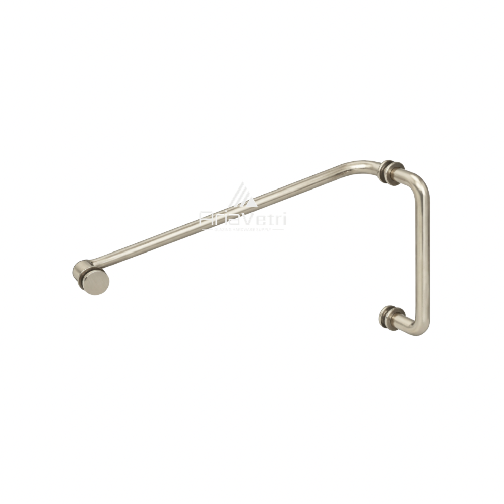 AR6X24 Round 6" Pull Handle with 24" Towel Bar