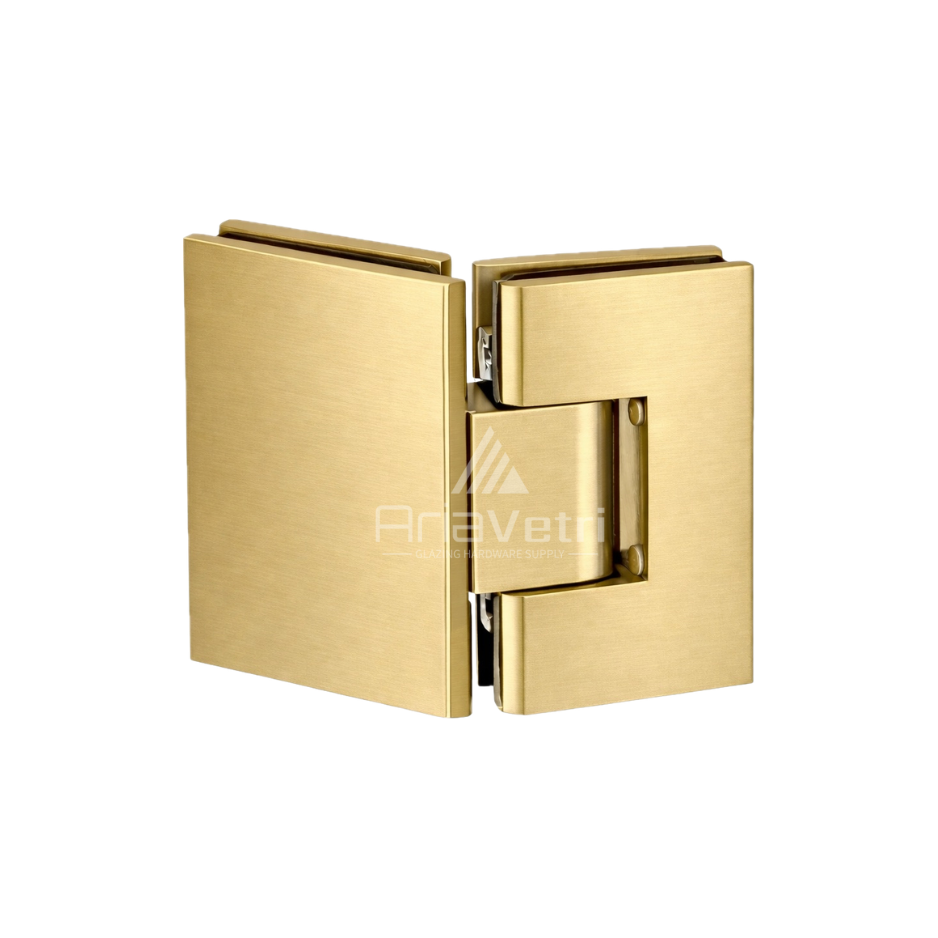 AS345 Glass to Glass 135 (045) Degree Windsor Adjustable Hinge