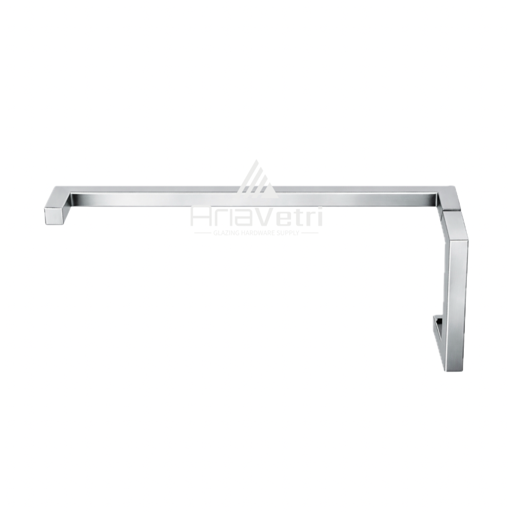 AS8x18 Square 8" Handle with Square 18" Towel Bar