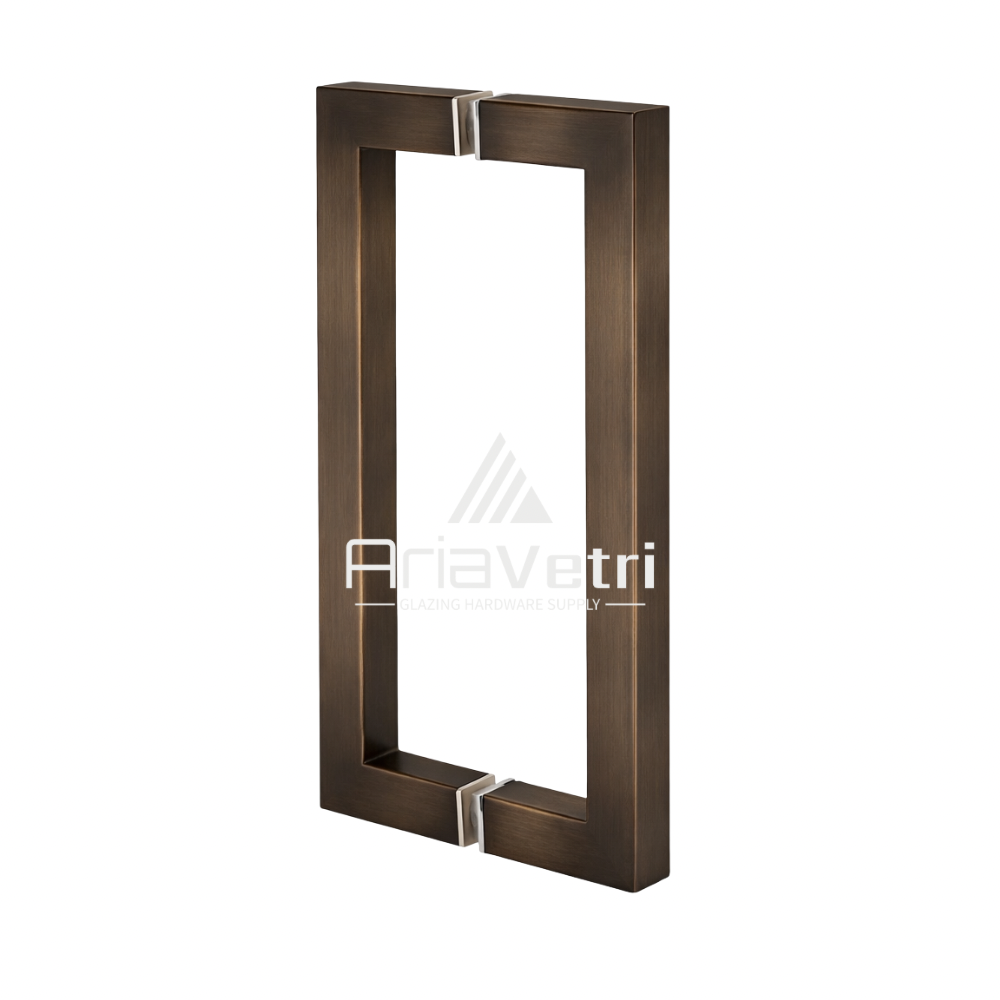 AS8x8 Back to Back 8" Square Handle
