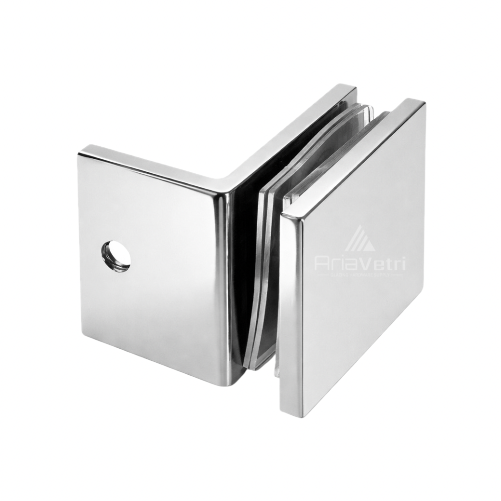 ASC33 Square Wall Mount Clamp with Small Leg