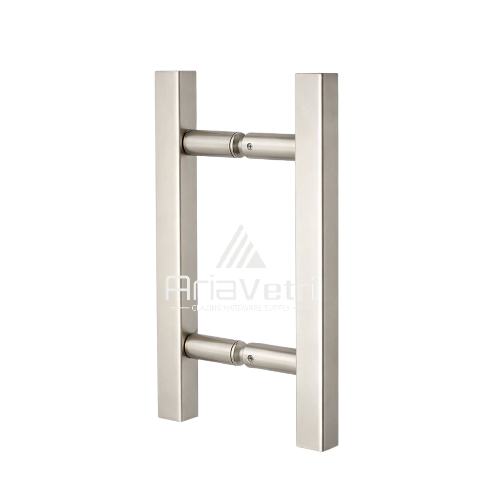 ASL8X8 12" Ladder Style Square Back-To-Back Pull Handle