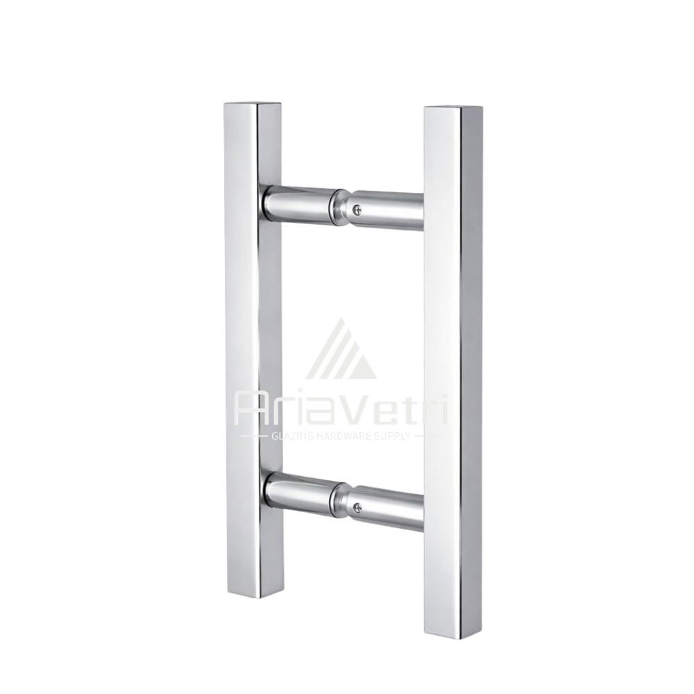 ASL8X8 12" Ladder Style Square Back-To-Back Pull Handle
