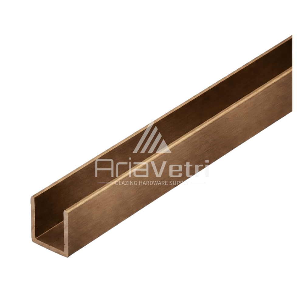 ASU12 Aria 3/4" U-Channel 95" Long