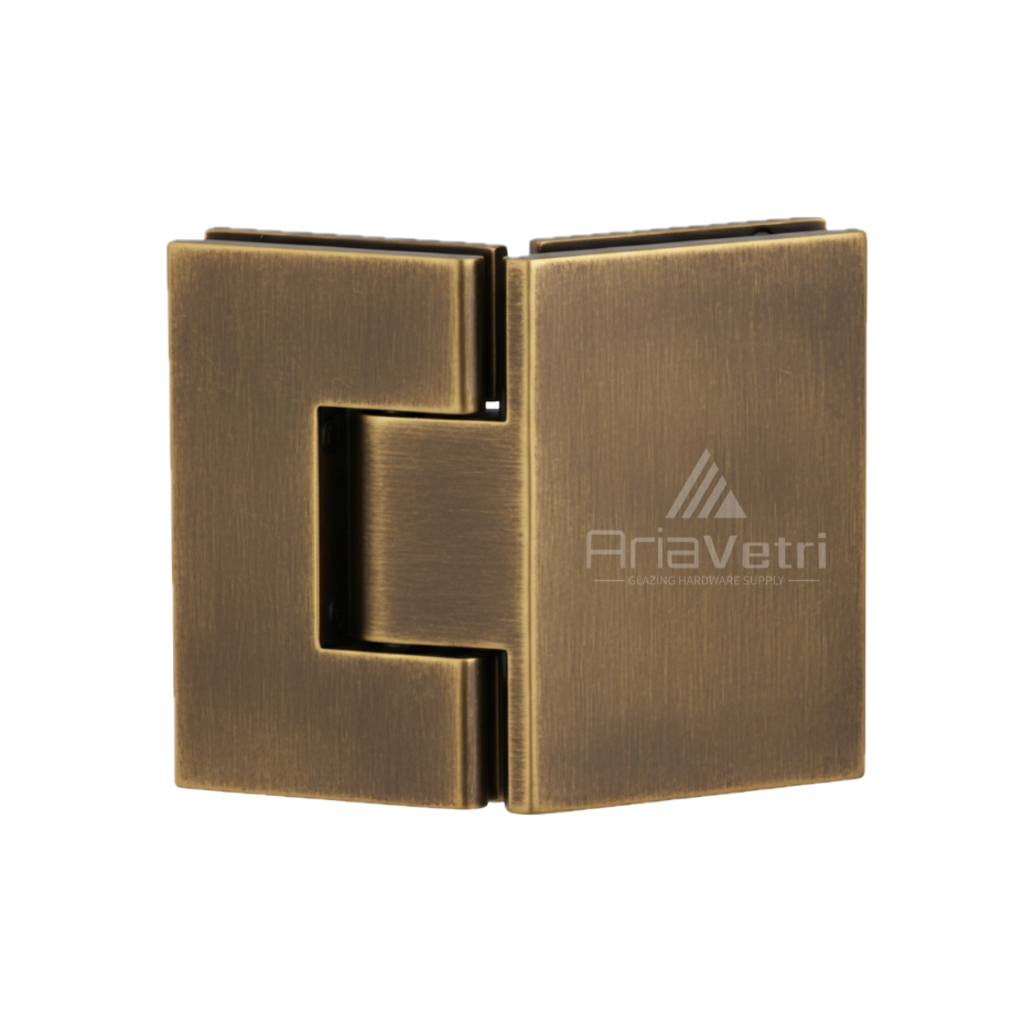 AV045 Heavy Duty Glass to Glass 135 (045) Chatham Square Hinge
