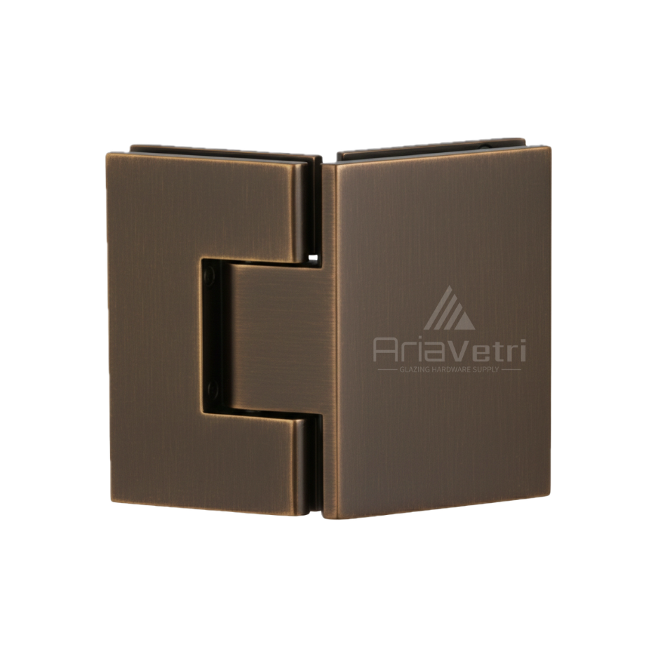 AV045 Heavy Duty Glass to Glass 135 (045) Chatham Square Hinge