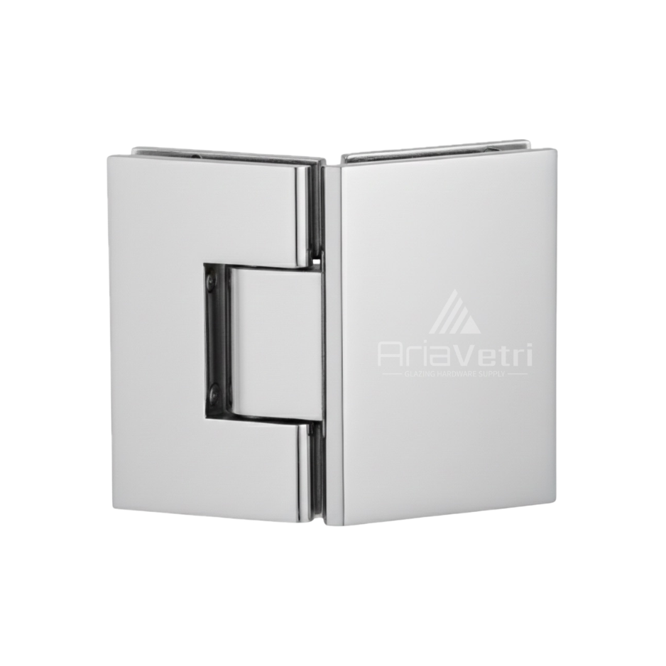 AV045 Heavy Duty Glass to Glass 135 (045) Chatham Square Hinge