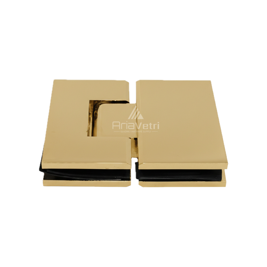 AV180 Heavy Duty Glass to Glass 180 Chatham Square Hinge