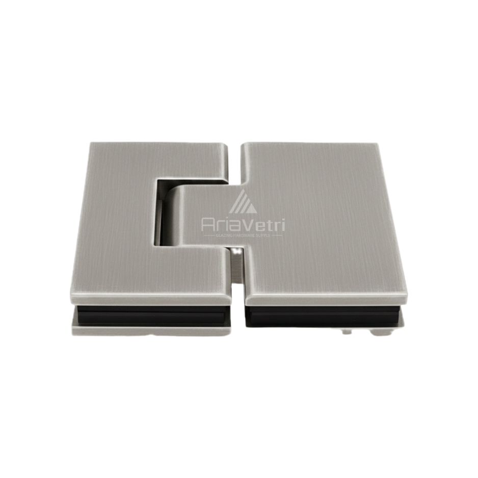 AV180 Heavy Duty Glass to Glass 180 Chatham Square Hinge