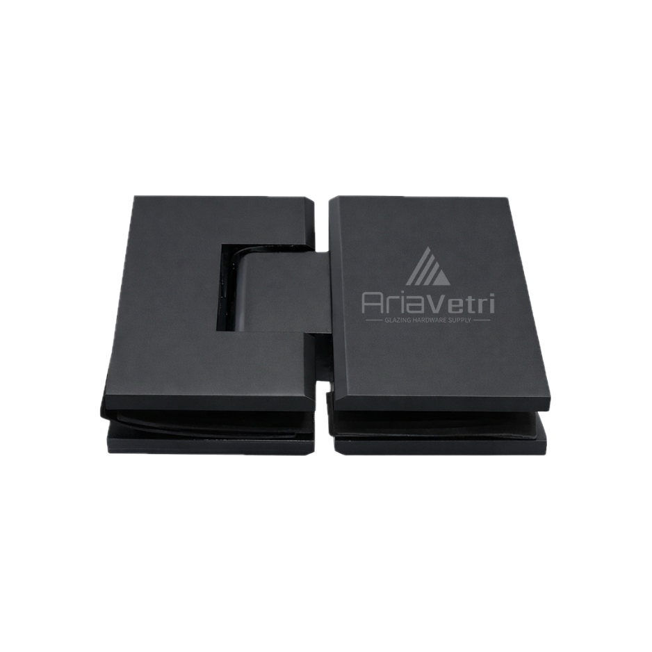 AV380 Heavy Duty Glass to Glass Adjustable 180 Chatham Square Hinge