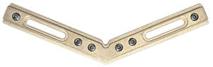 ABH135 135º Brass Fixed Corner for the Deluxe Header Kit
