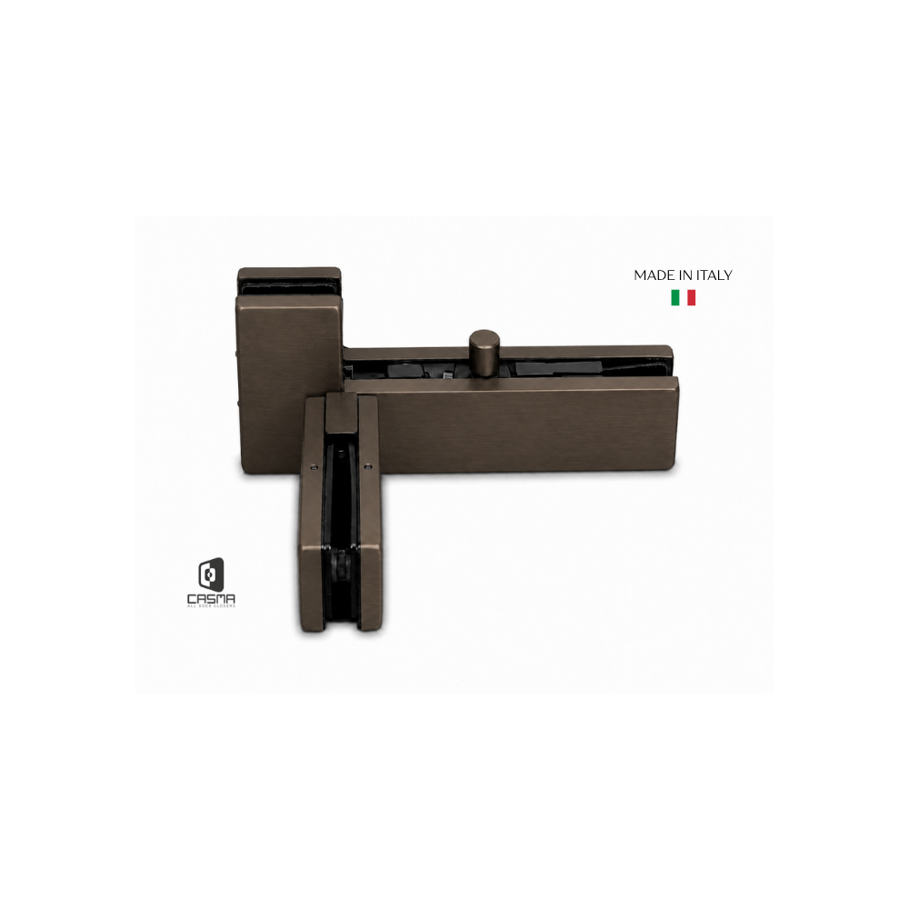 CAS45017 Transom Sidelite Patch Fitting with Pivot and Fin Left Hand