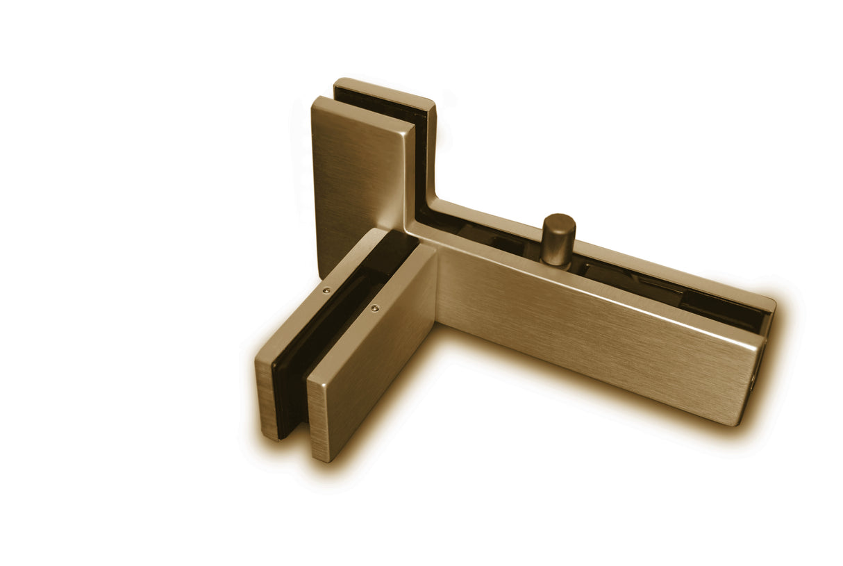 CAS45017 Transom Sidelite Patch Fitting with Pivot and Fin Left Hand