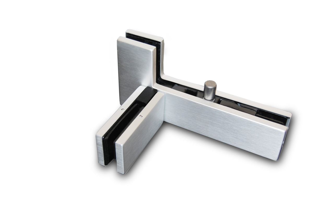 CAS45017 Transom Sidelite Patch Fitting with Pivot and Fin Left Hand