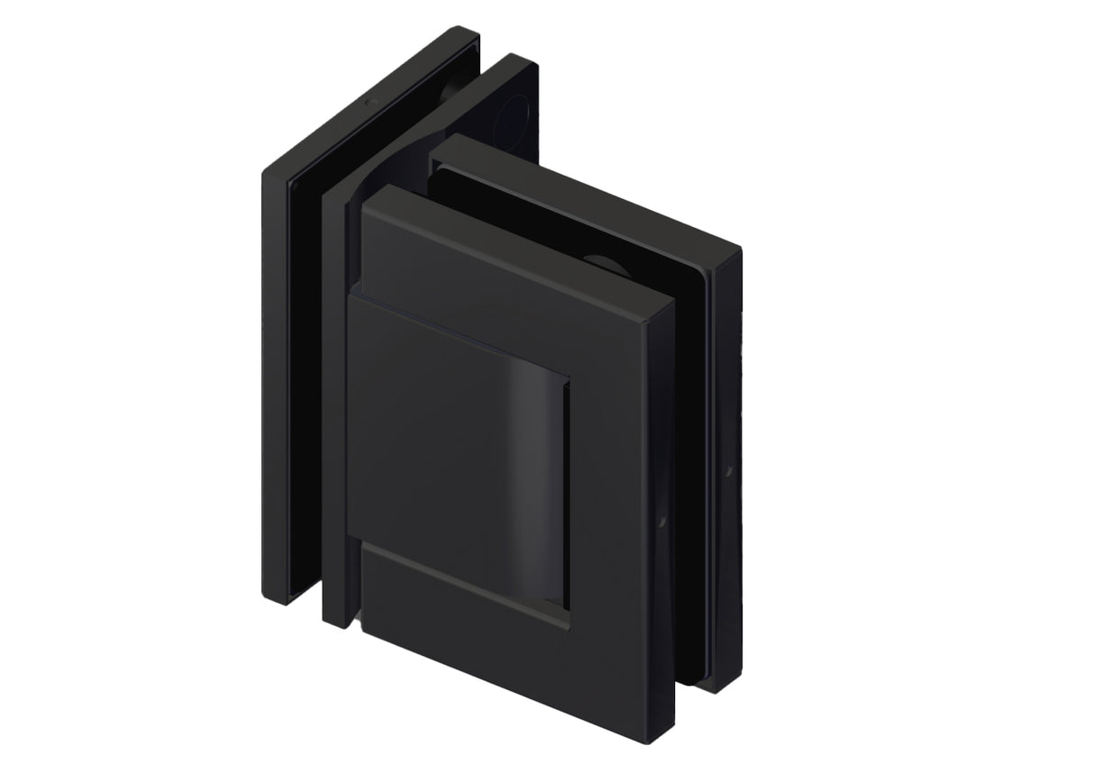CAS4LA1S Latus Glass to Glass 90 degree Hydraulic Hinge