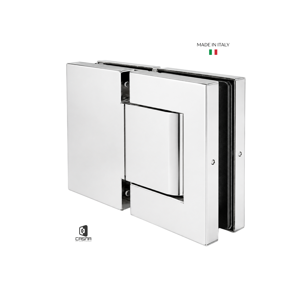 CAS4LV1S Latus Glass to Glass 180 degree Hydraulic Hinge