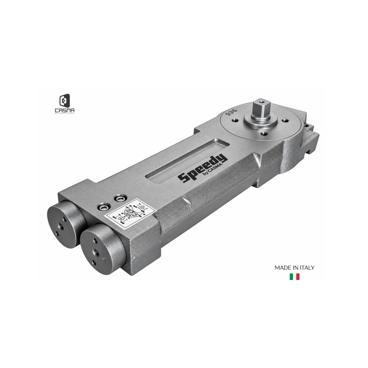 CASM7790H 90 Degree Hold Open Overhead Concealed Door Closer with Bracket