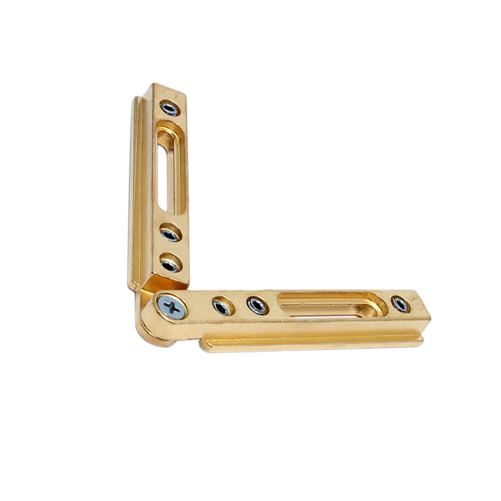 AFC373 Adjustable Brass Fixed Corner for Deluxe Header Kit