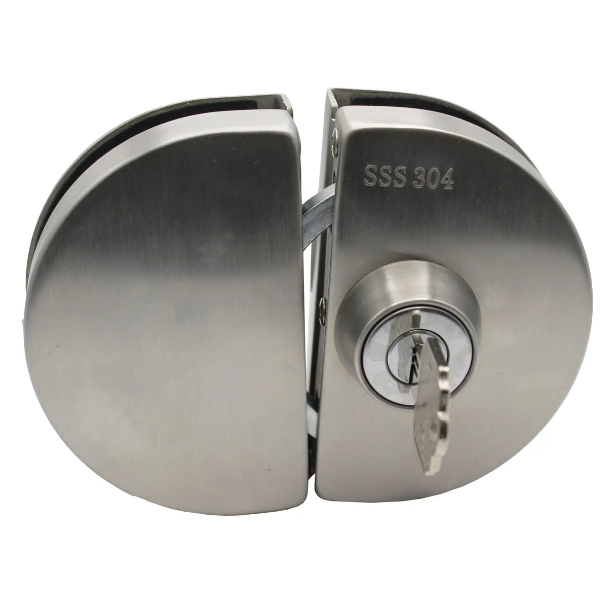 ALD402 Slip-On Half Moon Lock for Glass to Glass