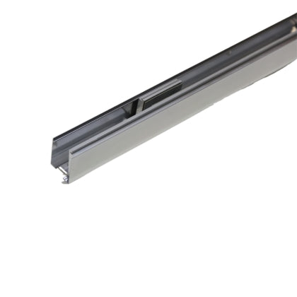 AMC34 Mechanical Glazing Channel for 3/4" Glass at 10 FT Long