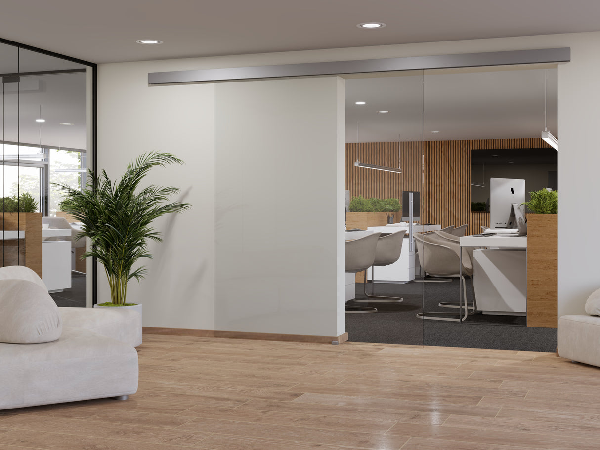 GLDXL1 Heavy Duty GlideWall Single Sliding Door Kit with SoftBrake