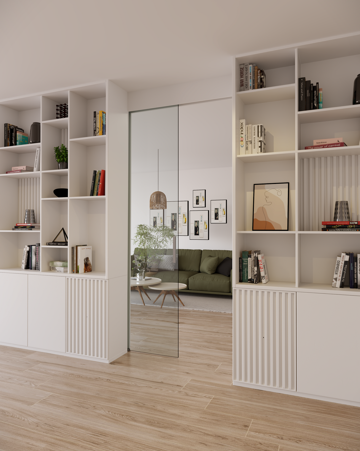 GLDP1 GlideWall Pocket Single Sliding Door Kit with SoftBrake