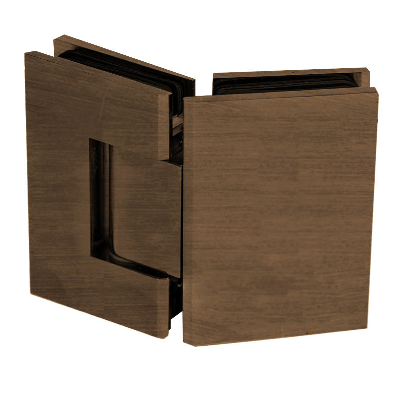 AP345 Glass to Glass Adjustable 135 (045) degree Portugal Radius Corner Hinge