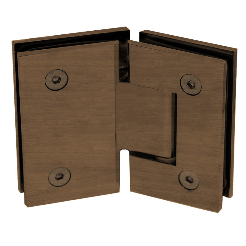 AP345 Glass to Glass Adjustable 135 (045) degree Portugal Radius Corner Hinge