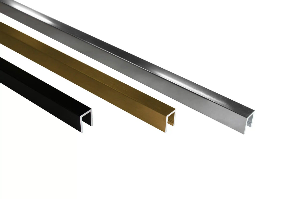 ASU12 Aria 3/4" U-Channel 95" Long