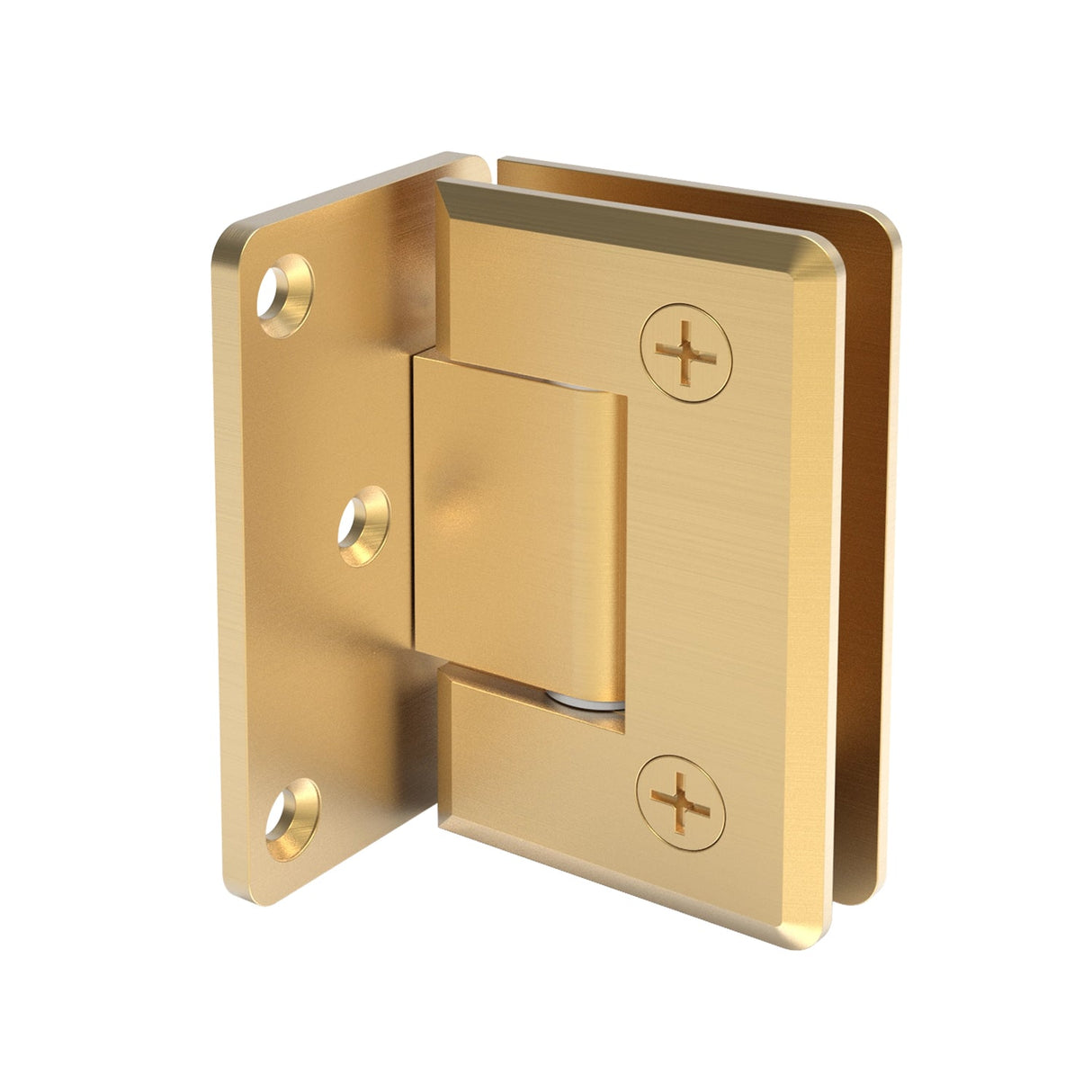 AP044 Flush Wall mount Portugal Radius Corner Offset hinge